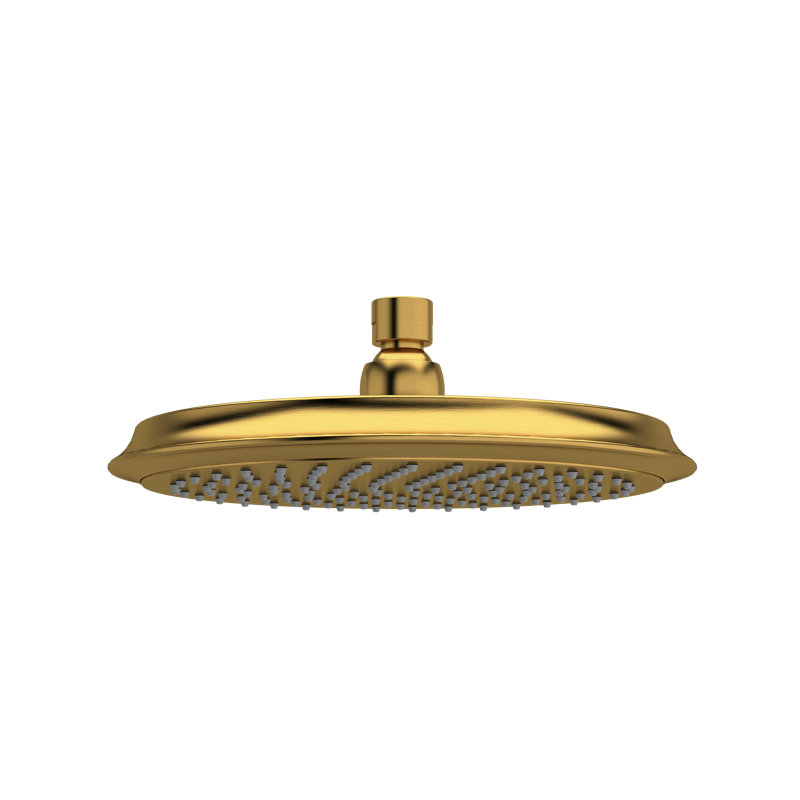 Riobel 9" Rain Showerhead, Brushed Gold