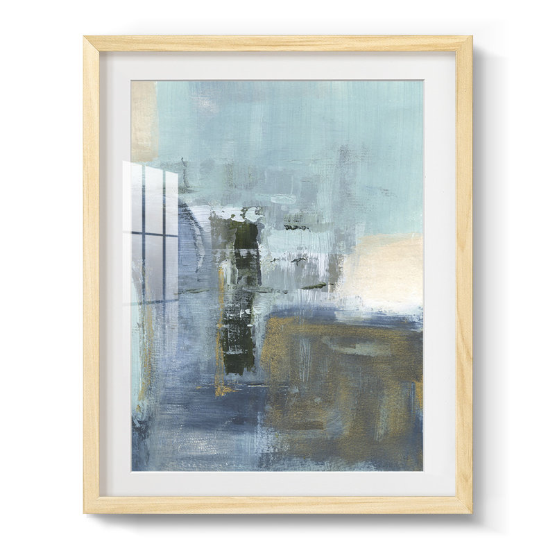 «Sand Pond Summer I», reproduction encadrée, Naturel