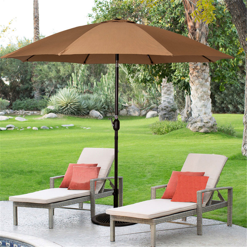 Parasol Viso Market, Brun clair
