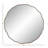 Mikey Iron Round Wall Mirror