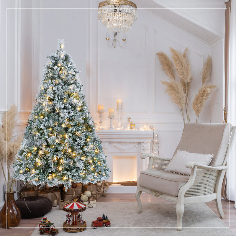 Arbre de Noël 4 pi avec aiguilles de pin