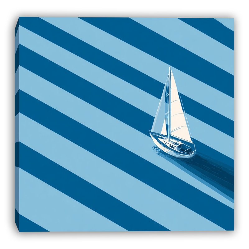 Diagonal Drift, toile tendue tendue, 30"W x 30"H x 1.5"D