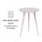 Zoey Solid Wood 3 Legs Accent Table-1087181985