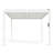 10' X 10' Outdoor Louvered Pergola With 3-Level LED Lights, Adjustable Aluminum Roof, Side Crank Control, Hardtop Gazebo For Patio, Deck, Backyard-126354530