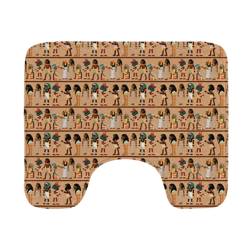 Tapis de salle de bain égyptien 20 po Multicolor