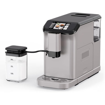 Automatic Espresso Machine, Coffee Machine with Grinder, Espresso Maker with Automatic Milk Frother, 20 Bar Latte Machine