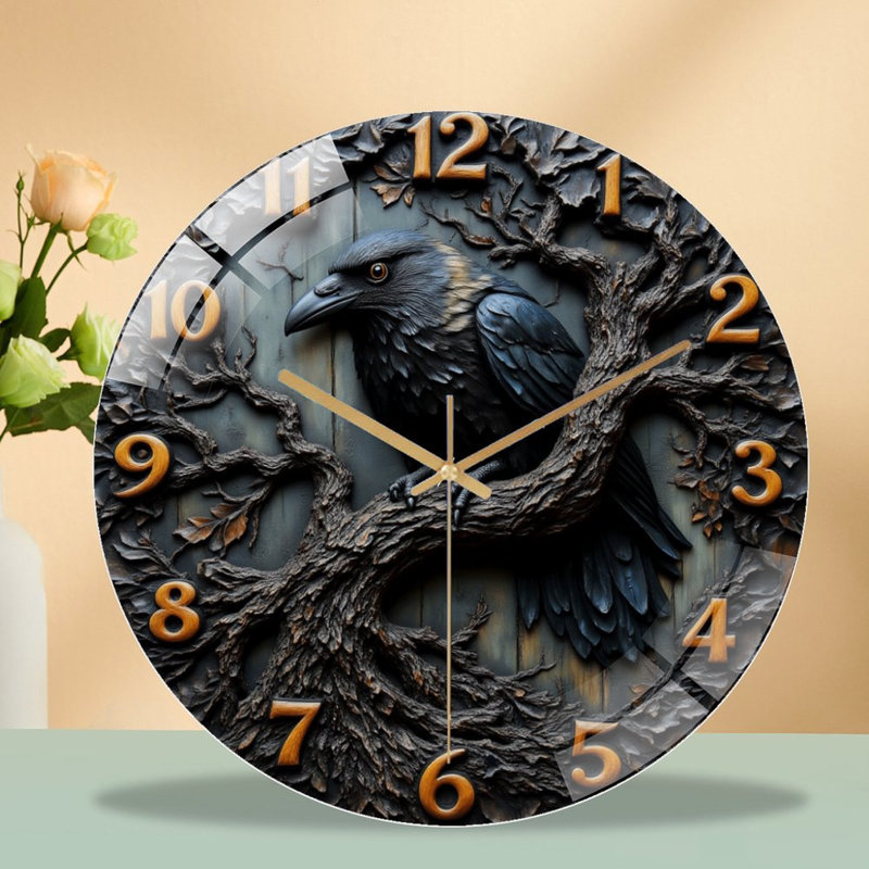 Horloge murale 12 po