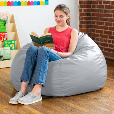 Gumdrop Premium Vinyl Bean Bag for Commercial and Educational Environments