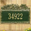 Woodland 1-Line Wall Address Plaque-2049720735-2049720730