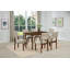 Ensemble de chaises en bois massif de style Mid-Century 2 pièces
