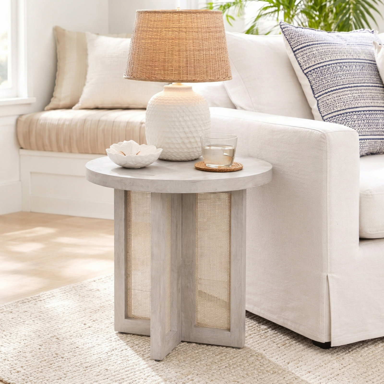Cowdry Solid Wood End Table