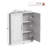 36" H X 31" L Bar Wine Cabinet Farmhouse Storage Cabinet Corner Accent Cabinet with Adjustable Shelves for Living Room and Kitchen-2109773688