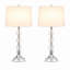 Ensemble de lampes de table 28 "en cristal Glam