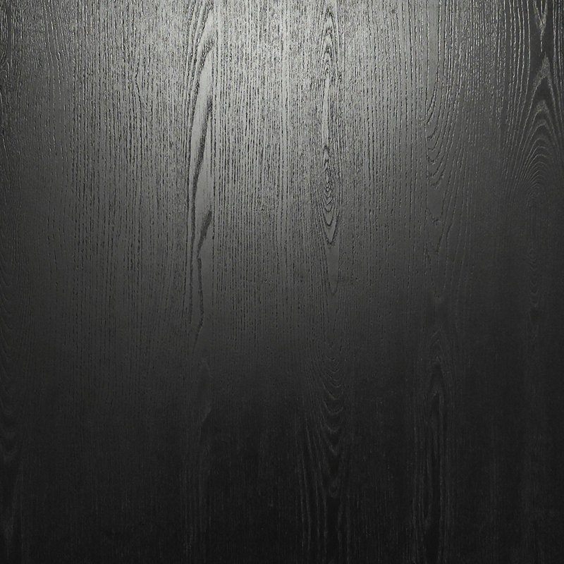 Porte de grange coulissante en composite noir à structure creuse noire avec système de rails cachés, 24 po x 92 po