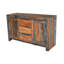 Goa Cube 120cm Solid Wood Sideboard