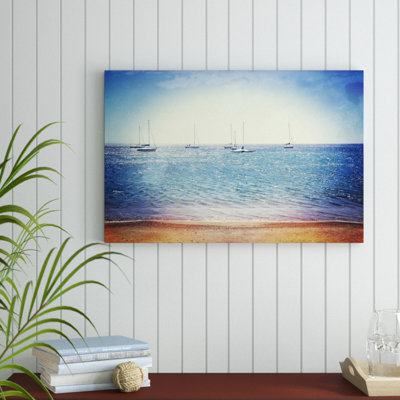 " Scene Along The Water II " by Golie Miamee