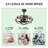 Modern Enclosed Ceiling Fan Indoor With Remote Control And Bladeless Rust Red Industrial Ceiling Fan Light Kit