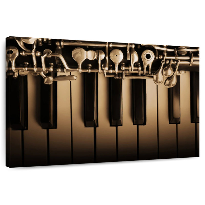 Abarca hautbois et piano, H 34 po x l 51 po