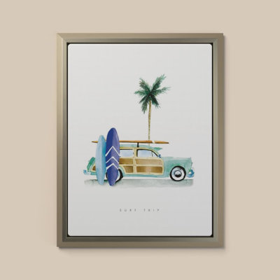 «Surf Days I» par Mercedes Lopez Charro - impression sur toile
