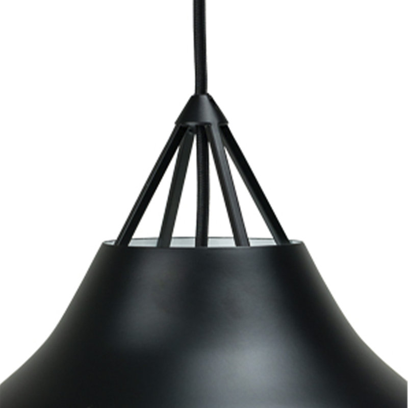 1 - Light Black Single Pendant