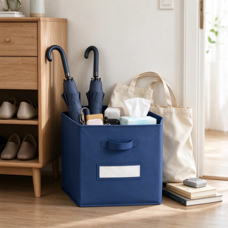 Rebrilliant Fabric Decorative Bin
