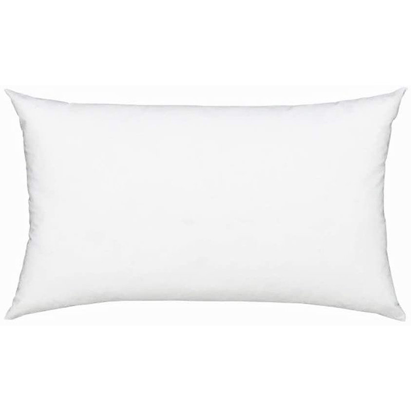 Carré blanc en polyester de qualité supérieure, H 13 po x l 19 po