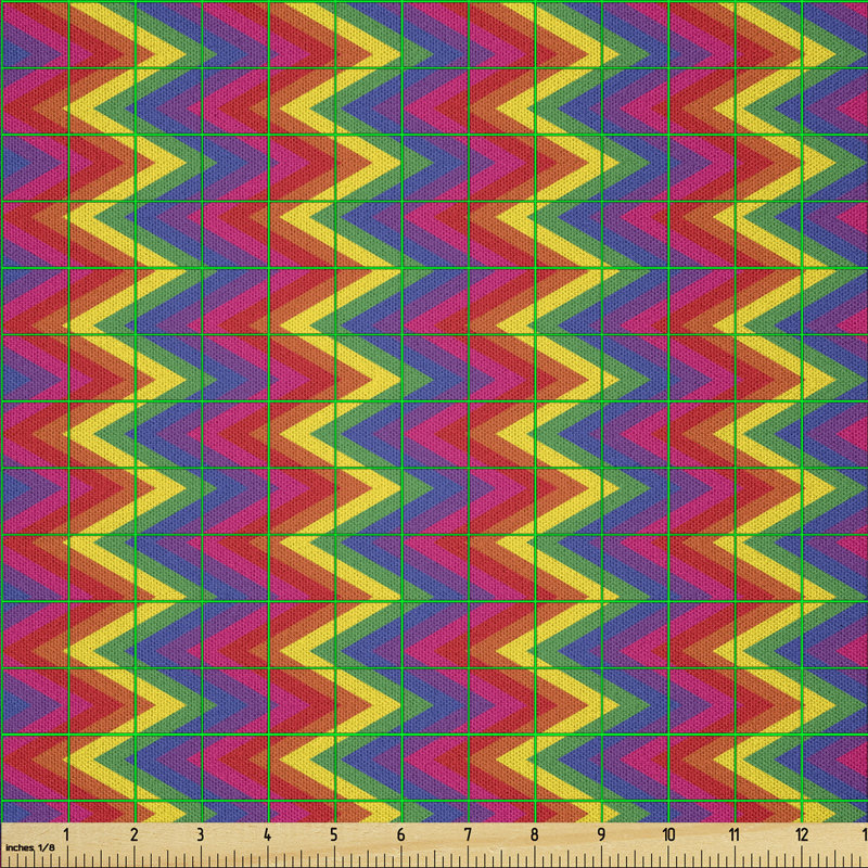 Cutwright Rainbow Fabric