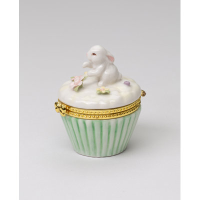 Derrian Handmade Porcelain China Decorative Box