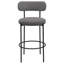 Ensemble de 2 chaises de bar Concord Grey Boucle-538331024