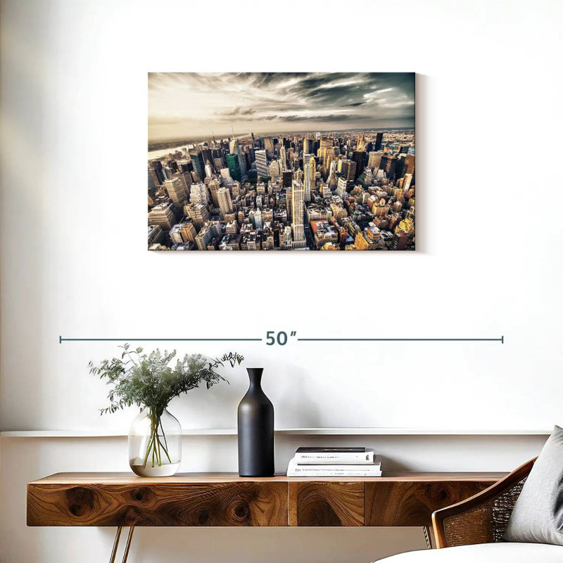 Sireci Manhattan New York Skyline, 20" H x 30" W