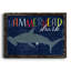 Hammerhead Shark - reproduction d'art sur toile-772709164-772709165