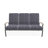 Askar 71.5'' Wide Powder Coated Aluminum Patio Sofa with Cushions-25943347-25943364