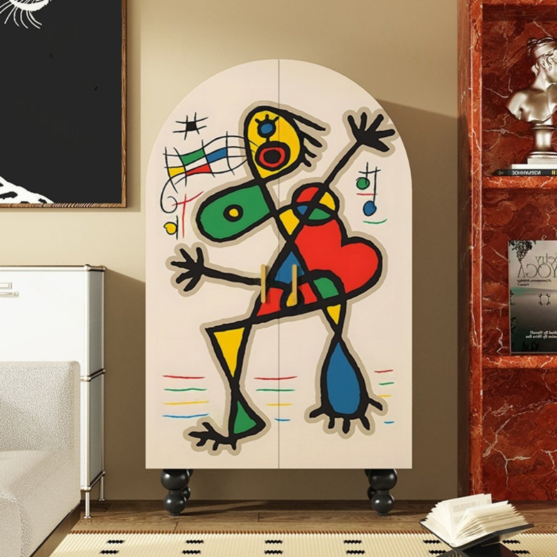 Modern abstract wardrobe