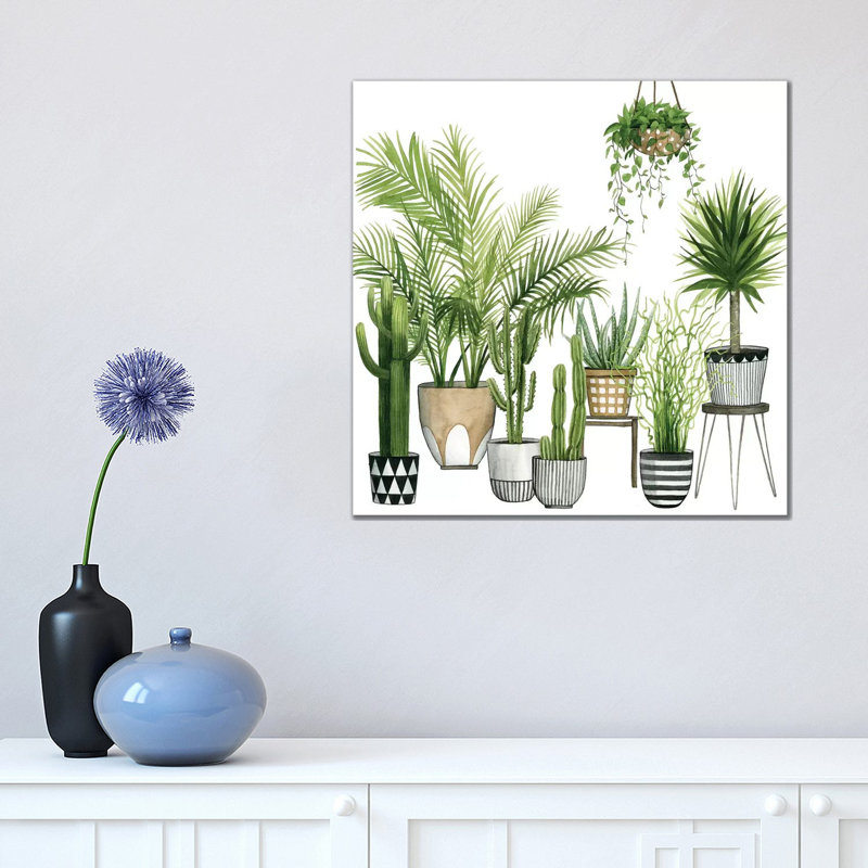 Plant Haven II by Grace Popp - Wrapped Canvas Print, 45.72 cm H x 45.72 cm W x 1.91 cm D