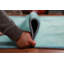 Tapis persan Gabbeh turquoise 9 x 12