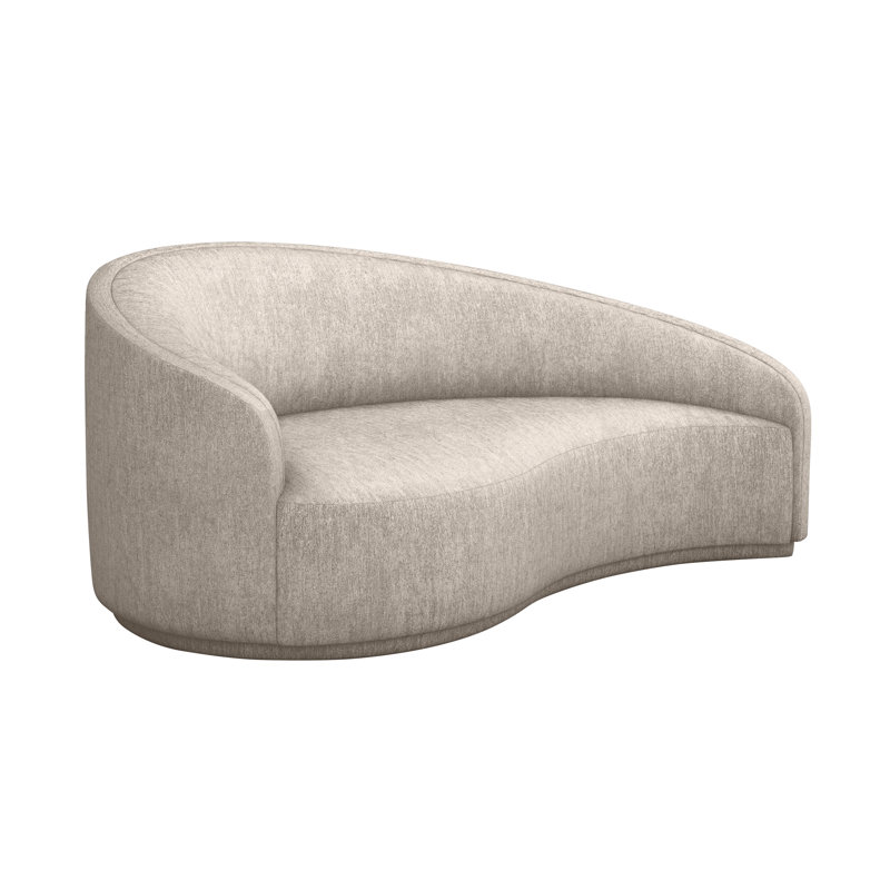 Dana Upholstered Chaise Lounge, Bungalow Chenille, Left Hand Facing