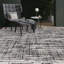 Abstract Area Rug in White-70470681