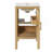 18" Bathroom Cabinet with Storage, Small Space Solution with Ceramic Sink, Adjustable Shelf, Soft-Closing Hinges