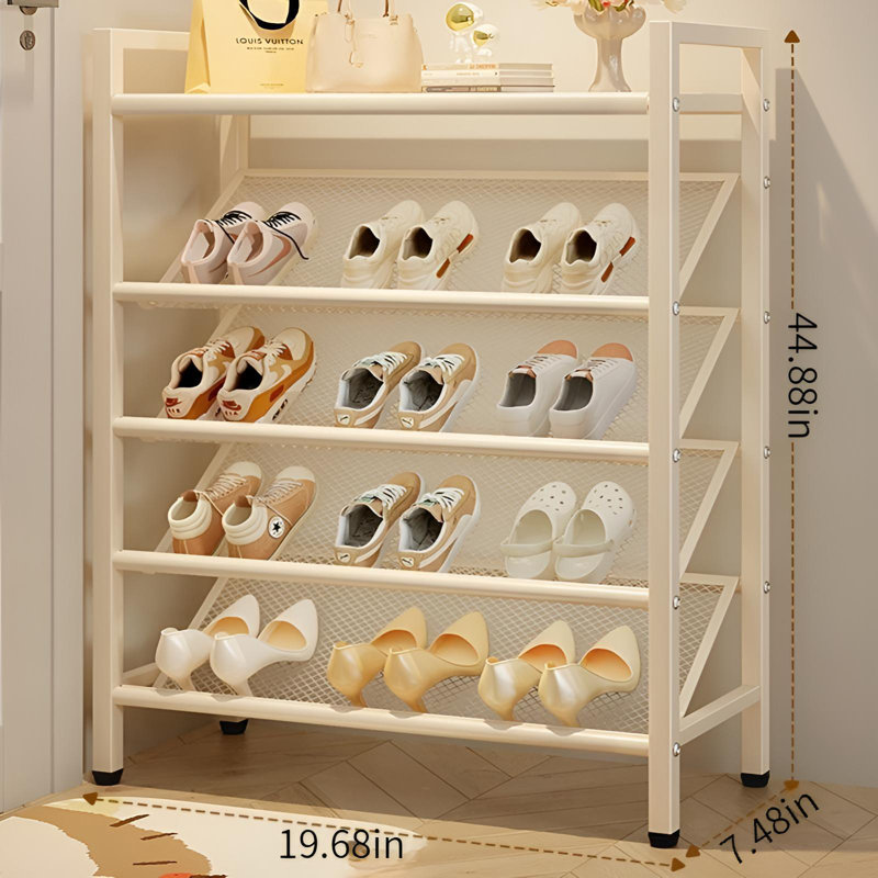 Range-chaussures en acier au carbone, range-chaussures autoportant multicouche