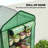 Mini Greenhouse with Screen Roof, Portable Small Greenhouse, Green-123764093-124526370