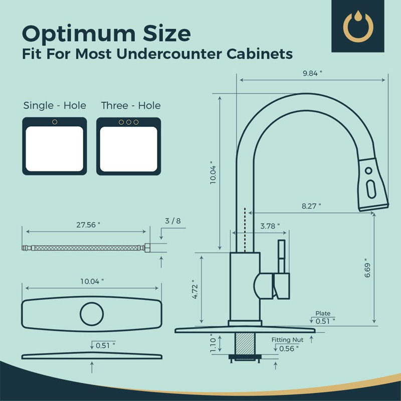 XWSI Pull Out Touch Kitchen Faucet