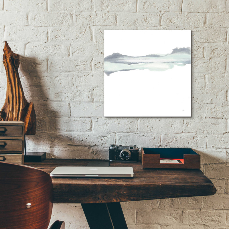 «Mint Slate II» par Chris Paschke, H 12 po x l 12 po x P 0,13 po