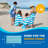 Winnetka Velour Stripe Cabana Beach Towels, 100% Cotton Oversized 32"x62"-182029893