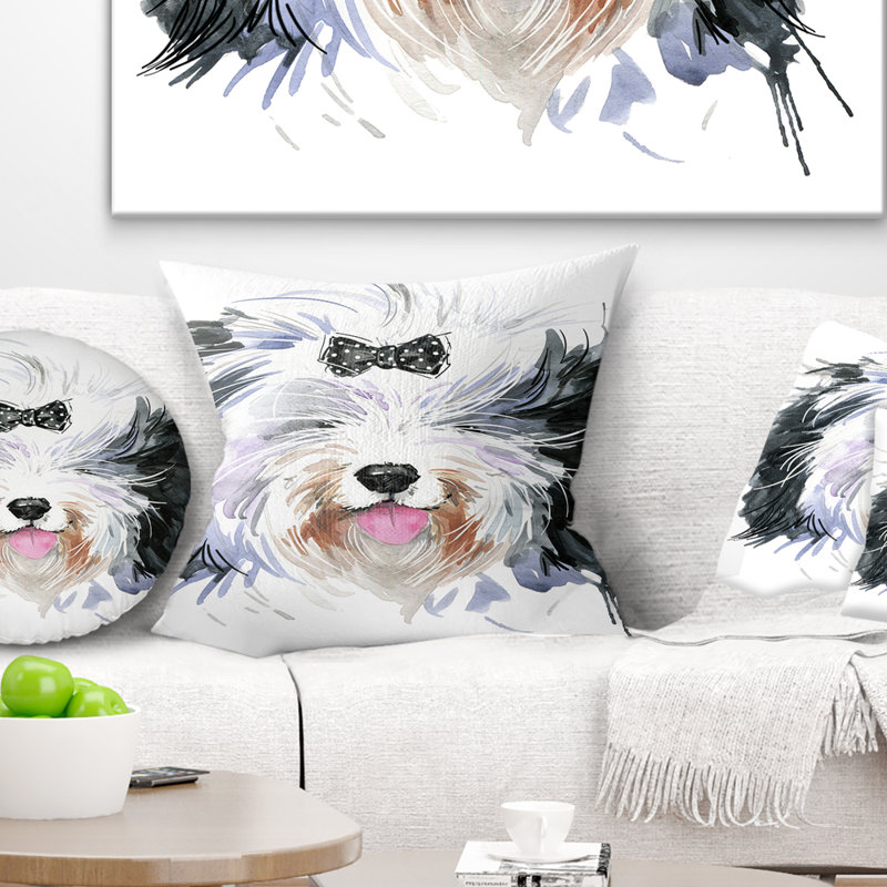 16 po x 1 po, Coussin décoratif