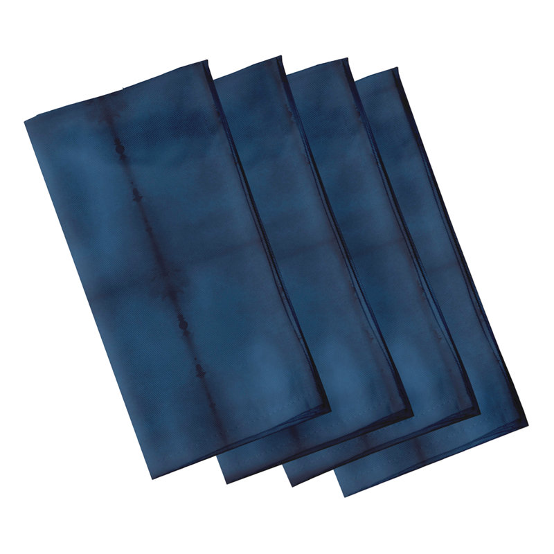 Ensemble de serviettes 4 pièces Viet pool, Bleu marine