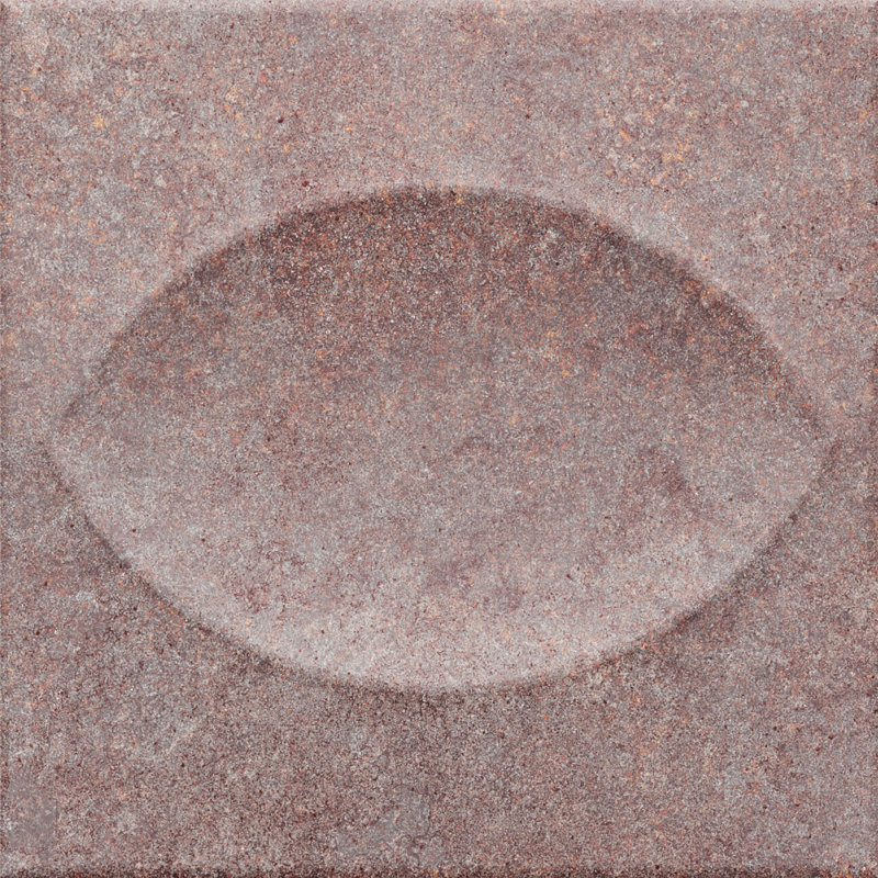 Spanish Tiffany 6" x 6" Matte 3D Textured Ceramic Wall Tile (34 PCS, 8.18 Sq. Ft. / Case), Pink