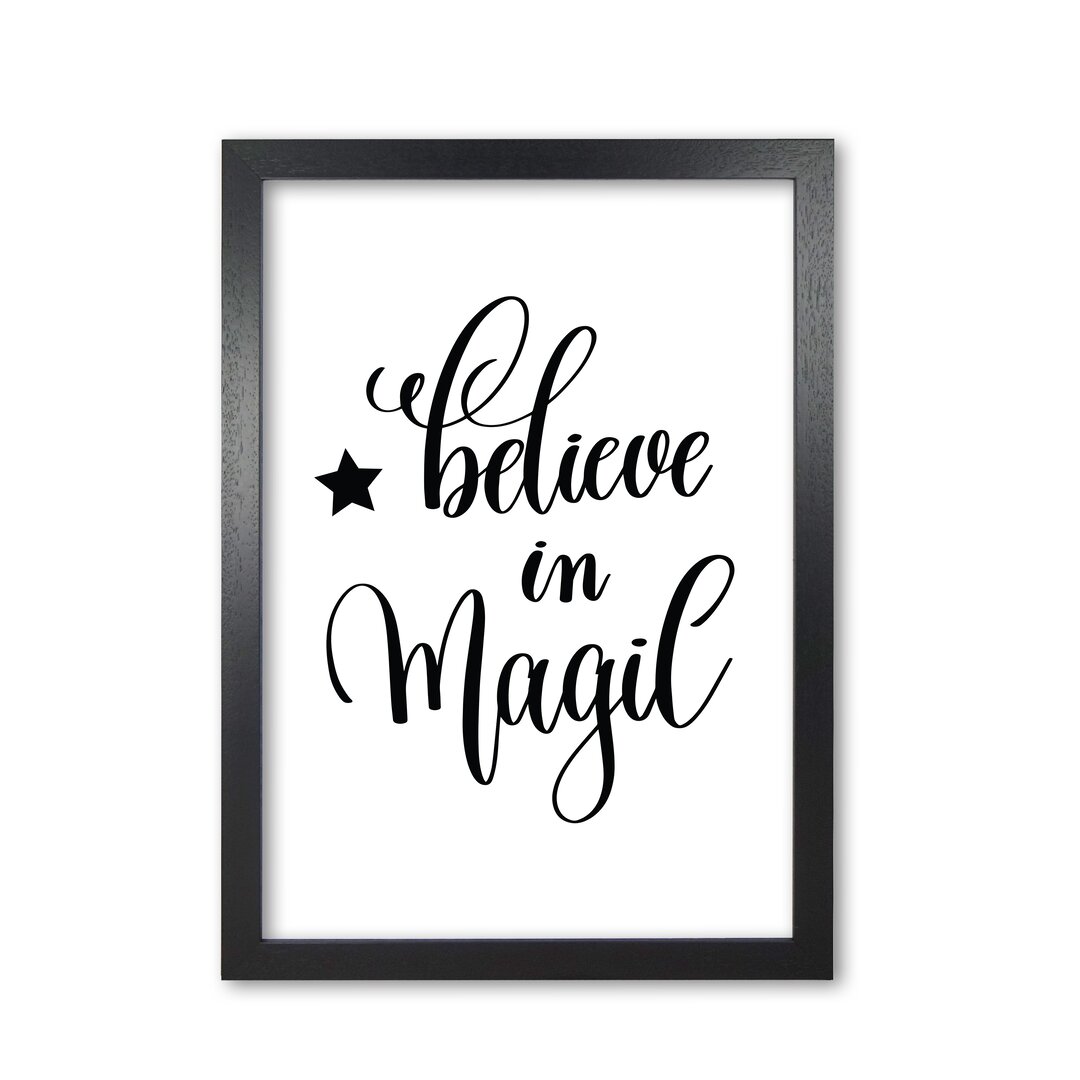 Poster Believe In Magic