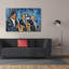 Toile épique «Horn Section» par Allayn Stevens, 60 po x 40 po-2041279319