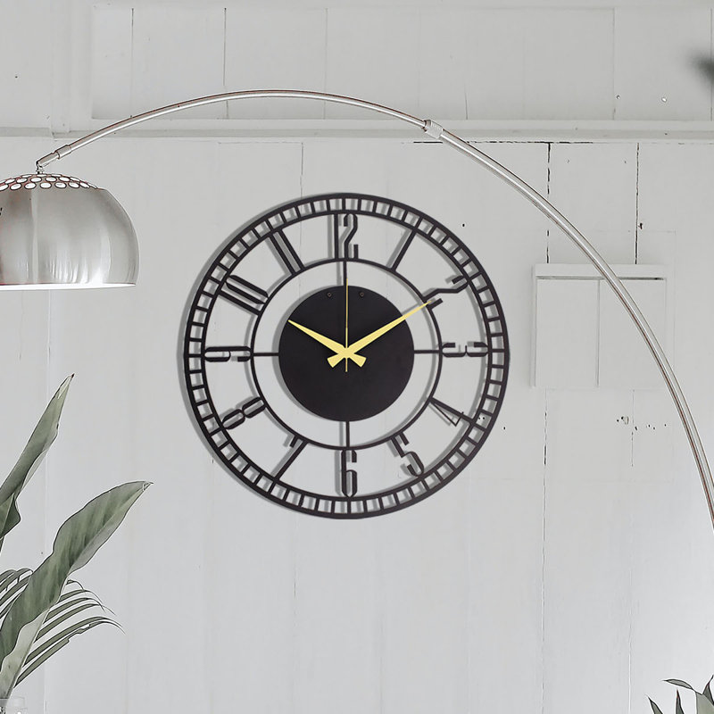 Dessus Metal Wall Clock