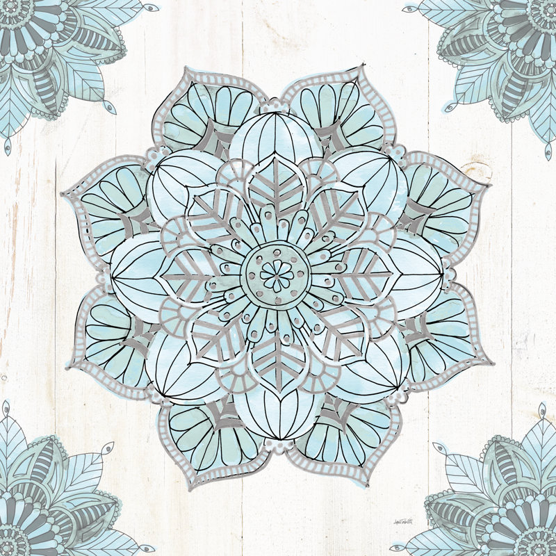 Mandala Morning V by Anne Tavoletti - Wrapped Canvas Print, 51cm H x 51cm W x 3.8cm D